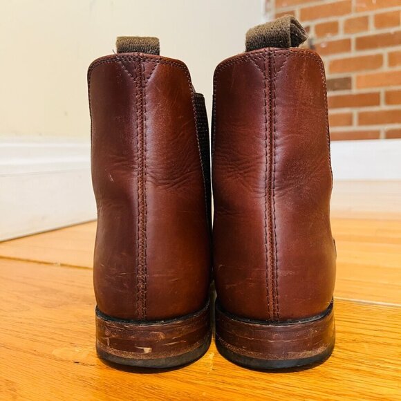 Loake 290T Chelsea Polished Brown Leather Boots Mens US 7 Handmade in England main image 13